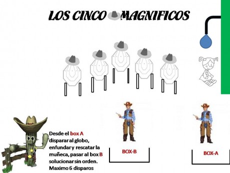 Hola. Vaqueros.

Ya estamos de nuevo en marcha, el próximo 15 de junio tenemos otra tirada de cowboy, 40