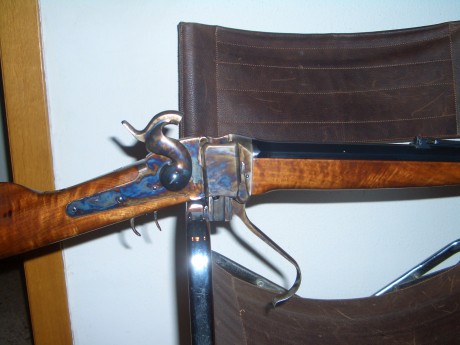 Pues eso, que así de bien tira un SHARPS del Pedersoli del calibre 45/70, con la receta de mi amigo Espriu. 10