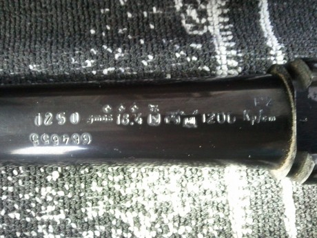 He comprado una escopeta semiautomatica benelli 121y tengo dudas sobre la fabricacion del arma ya que 170