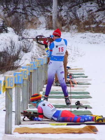 Esta mañana, viendo Teledeporte, he disfrutado de las imágenes de una competición internacional de Biathlon, 50