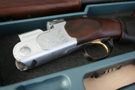 Buenas tardes,

Me ofrecen una Beretta S687 con las siguientes características:

Calibre 12/70
Superpuesta 102