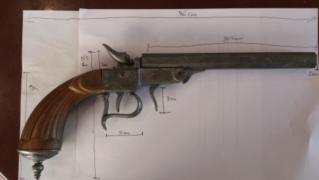 Me han pasado unas fotos para ver de identificar el arma,pero reconozco que estoy mas perdido que un eLefante 10