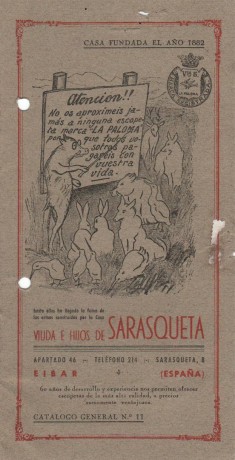 Buenas tardes,
Tengo una Victor Sarrasqueta que herede de mi padre (y no sé si este la heredo del suyo) 160