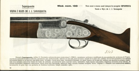 Buenas tardes,
Tengo una Victor Sarrasqueta que herede de mi padre (y no sé si este la heredo del suyo) 61