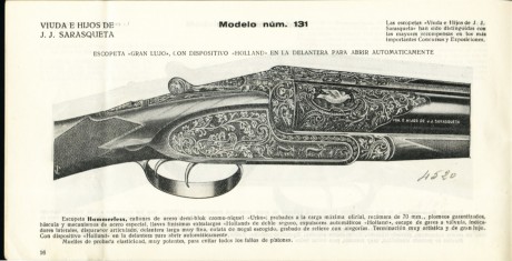 Buenas tardes,
Tengo una Victor Sarrasqueta que herede de mi padre (y no sé si este la heredo del suyo) 60