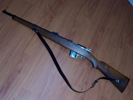 Hace unos meses, antes de navidades me dio por restaurar la madera de la carabina destroyer que tengo. 42