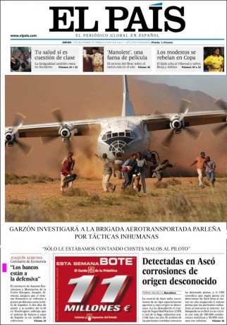 que acabo pasando con parla y la invasion?

volvimos con la cabeza agachada o con un desfile 70