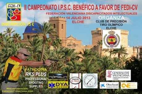 El próximo día 14 de Julio, el Club de Tiro Olímpico de la Ciudad de Elche, organizará la segunda competición 00