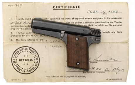 Hace unos días encontré por casualidad en una web extranjera un arma a la venta que hacía muchos años 170