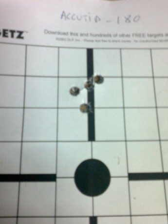 ¿Nos animamos a mostrar blancos de nuestros rifles de caza habituales? Con la munición que habitualmente 61