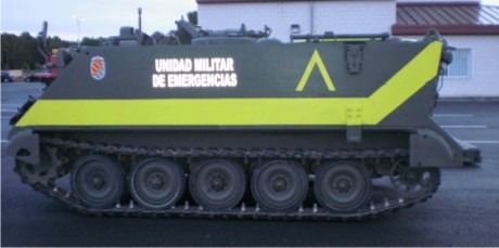 Como yo me suponía que pasaría, las unidades de la U.M.E., ya disponen de los TOAs M113 A1.
Por el momento, 01