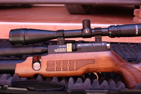 muy buenas compañeros, por fin me compre mi primer pcp.
es una cometa lynx del 22.
la compre en una armeria 02
