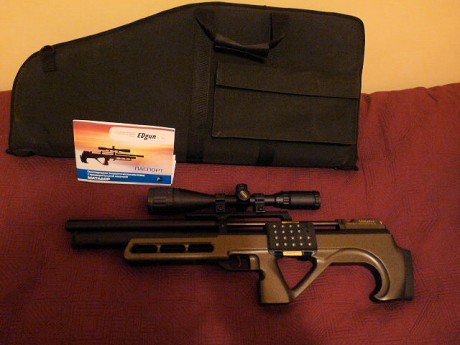Compacta..(78 cm), regulada,precisa,potente,mas de 45 dipsaros a 900 pies (jsb 18 grains),robusta y sencilla..asi 02