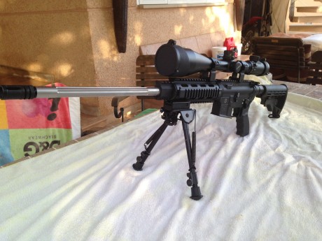 VENDIDO ¡¡¡REBAJA ¡¡¡¡¡¡HOLA,VENDO SCHMEISSER AR 15 M4, CON CAÑON BERGARA INOX,FLUTED Y ROSCA.CAL.222 00