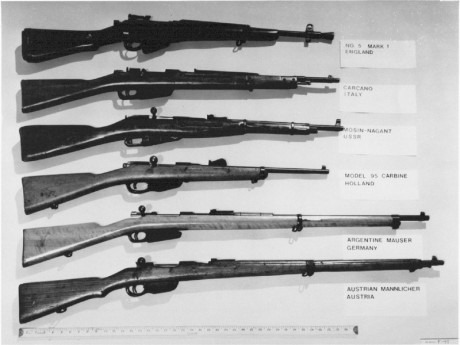 De los nombrados, todos rifles de cerrojo principalmente protagonistas en la 2ª Guerra mundial, ¿Cual 42