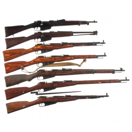 De los nombrados, todos rifles de cerrojo principalmente protagonistas en la 2ª Guerra mundial, ¿Cual 41