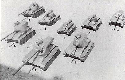 Quisiera destacar el carro ligero T-92 americano.

Tiene toda la pinta de tener dos torres, una con 50 20