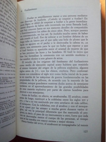 Una pregunta para los expertos en historia militar:
¿En qué época se empezó a usar el fusilamiento para 52