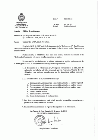 hola buenos dias abro este tema para saber porque hay que yevar chandal obligatoriamente en las tiradas 00