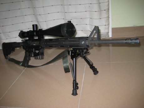 Pues eso, cambio mi Ar15 marca OLIMPIC cañón pesado y con un montón de accesorios ( gatillo ajustable 81