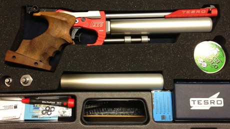Hola Foreros:
Tengo una consulta un poco rara, es la siguiente, tengo una pistola TESRO PA10 classic de 01
