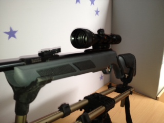 Vendo carabina Gamo VIPER MAX calibre 4.5. Incluye:
-Visor Gamo 3-9x44AOMD (mildot)
-Monturas Gamo TS-300 02