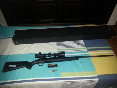 Ya amenacé hace tiempo en el hilo de los Benelli, seguramente es el rifle más extendido en España y cada 30