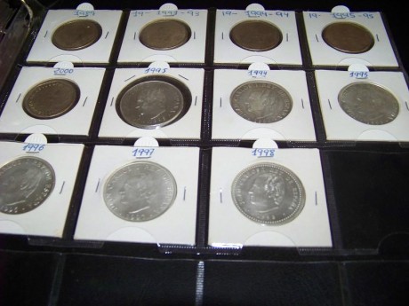 Pues nada queria saber ai algun forero comparte conmigo esta afición a las monedas.

Llevo muchos años 110