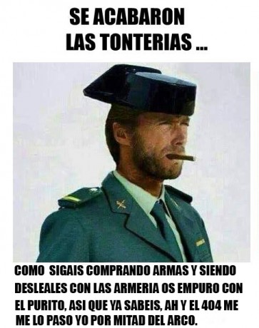 He recibido un expediente sancionador por haber movido en siete años 41 armas.En el cual se me acusa de 90