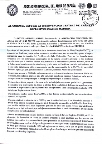 Muy buenas,

   Me acaba de llegar un email de la FMTO en la que, con muy buenas palabras, me dicen que 70