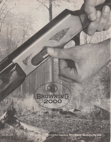Hola amiguetes, buenas tardes. Soy el pesado que no tiene escopeta si xD. Conoceis la Browning 2000?? 62