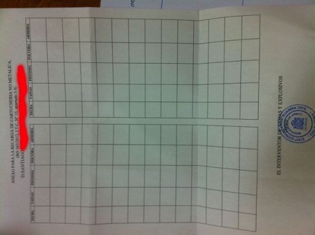 pues eso me gustaria hacer un recopilatorio de tablas de recarga para escopeta.

Para empezar ahí os pongo 30