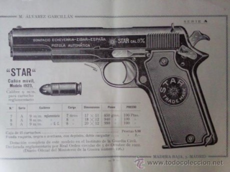 Hace unos días encontré por casualidad en una web extranjera un arma a la venta que hacía muchos años 80