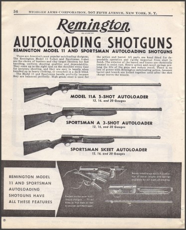 Hola, recientemente he adquirido la Remington 1100 que estaba a la venta en la Armería Navas, para mí 12