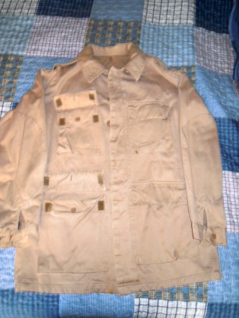 Vendo chaqueton 3/4, color Garbanzo, del GRUPO DE FUERZAS REGULARES INDIGENAS DE TETUAN (ejercito español). 00