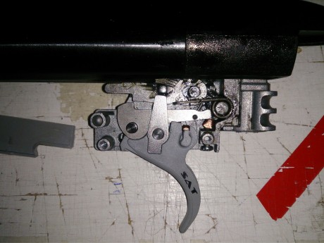 Hola compañeros os voy a explicar una manera fácil de retocar el gatillo SAT de Gamo para que quede al 02