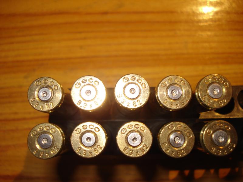 Hola,

Vendo 248 vainas Geco del 9,3X62, 52 DAG y 57 Norma con un solo tiro y pasadas por Tumbler.

Vendidas 11