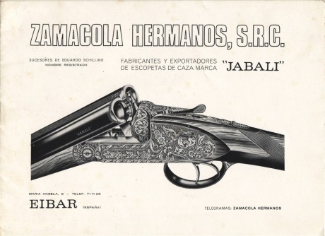 Hola a todos desde hace un tiempo poseo una escopeta calibre 16 y en la marca pone Zamacola hermanos y 40