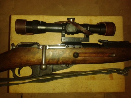 El Mosin-Nagant ..
es un rifle militar accionado por cerrojo, con cargador de cinco proyectiles, que 01
