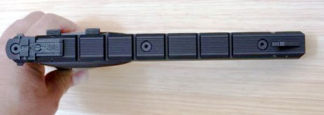 Me encuentro conque el ultimo tornillo, que trae esta pistola, el mas cercano al punto de mira, no soy 00