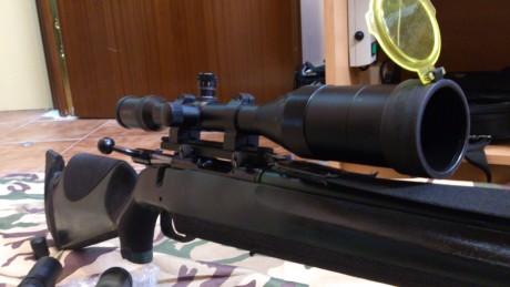 Rifle anchutz 222 utilizado únicamente para pruebas de balistica forense con menos de 100 disparos realizados. 11