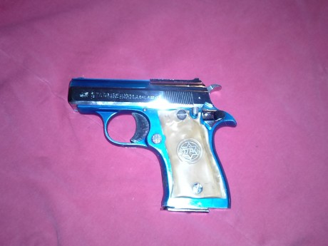 Star CU "starlet"
Pistola solo guiable en licencia A o B, funciona perfectamente y se encuentra 01