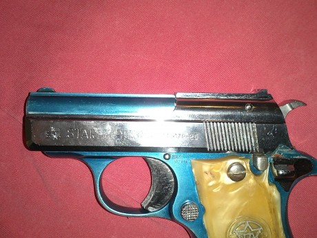 Star CU "starlet"
Pistola solo guiable en licencia A o B, funciona perfectamente y se encuentra 00