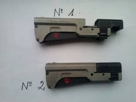 Vendo estas dos Pistolas Pressin de calibre 7,65 Inutilizadas por obtrucion de cañon certificado nominal, 02
