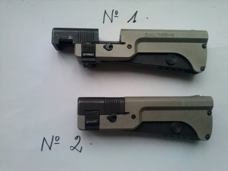 Vendo estas dos Pistolas Pressin de calibre 7,65 Inutilizadas por obtrucion de cañon certificado nominal, 01