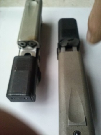 Vendo estas dos Pistolas Pressin de calibre 7,65 Inutilizadas por obtrucion de cañon certificado nominal, 00