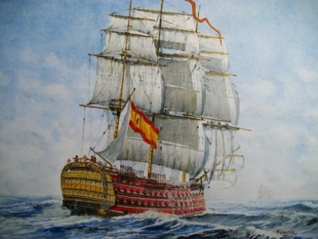 REGALO DE REYES: El mayor golpe a la armada británica, 1780.
 image.jpg 
agosto de 1780, Luis de Córdova, 00