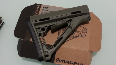 Muy buenas a todos, vendo por error en el color esta culata para AR15 y similares de la marca Magpul, 02