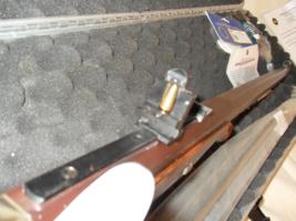 Hola a todos, como me niego a taladrar las maderas de mi rifle para colocarle un diopter Target para la 01