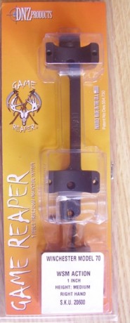 Vendo Monturas integrales ( Montura y anillas juntas), ambas de pulgada y altura Media:

DNZ  Winchester 01